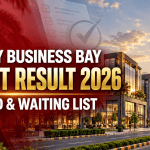 LDA City Business Bay 4 Marla commercial ballot result 2026 selected and waiting list
